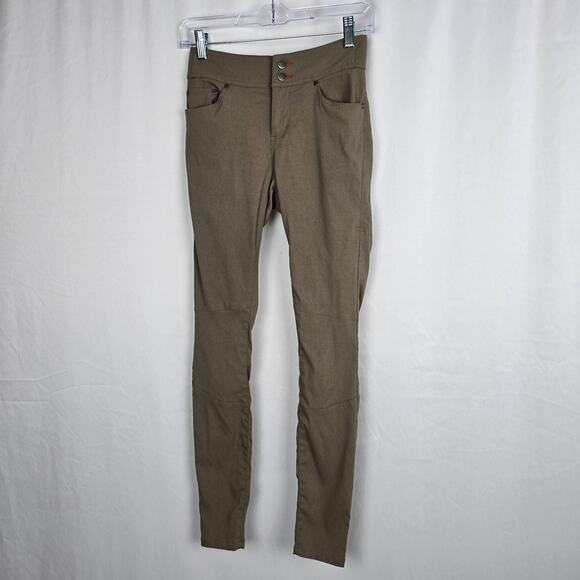 Toad&Co Flextime Skinny Pant Women's 4 Brown - Picture 7 of 16